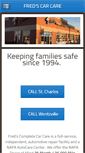 Mobile Screenshot of fredscarcare.com